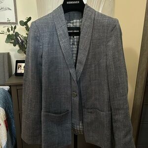Giorgio Armani Gray Blazer for Women